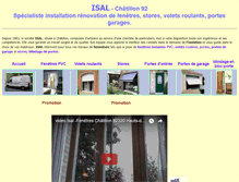 Tablet Screenshot of isal-chatillon-92.fr